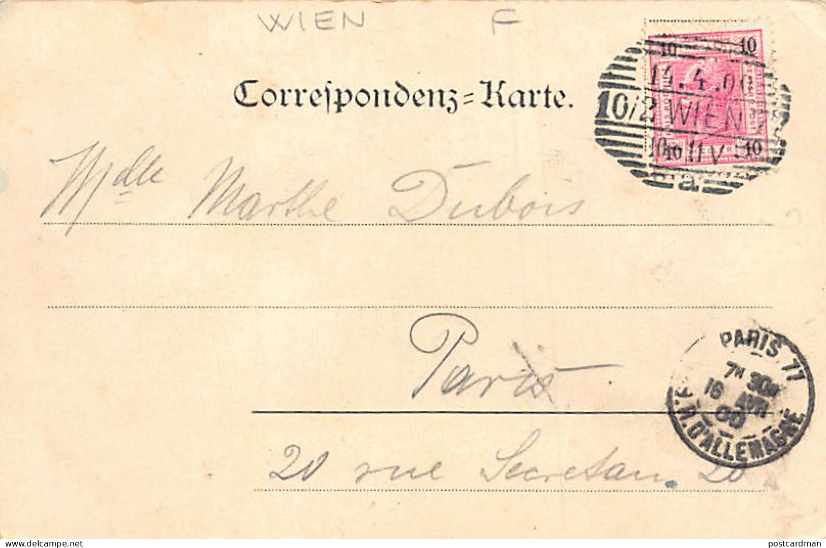 Österreich - Wien - Wienzeile Mit Seccessions Aufstellung - Verlag A.Sockl 501 - Autres & Non Classés