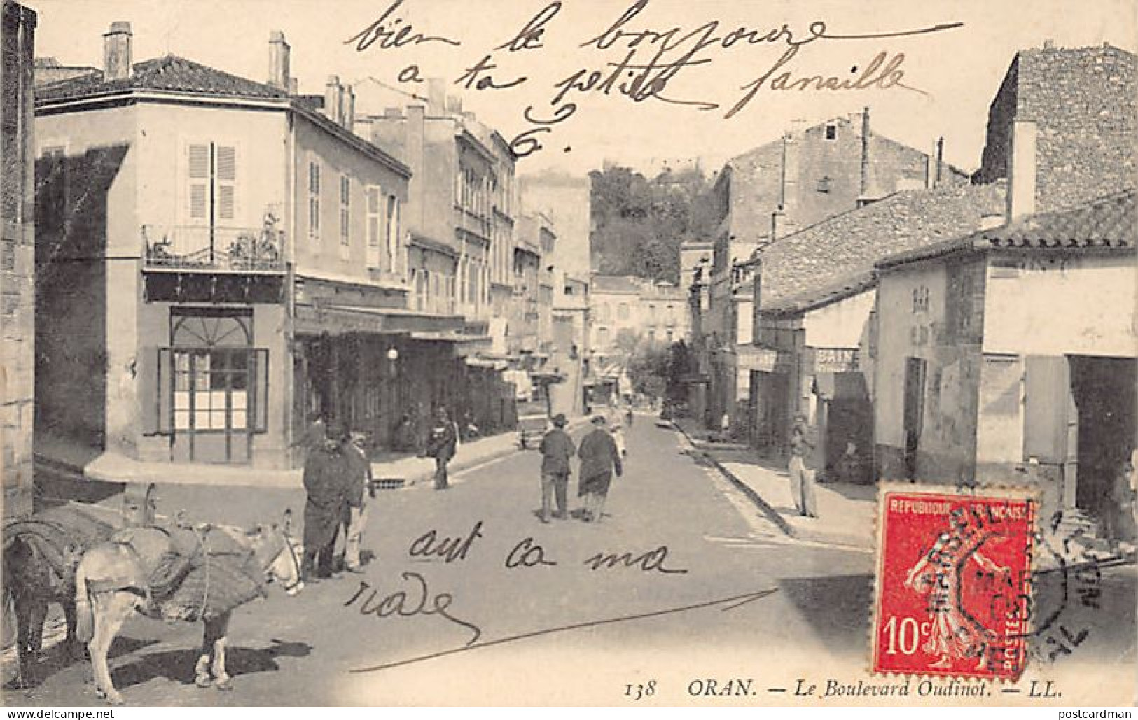 ORAN - Le Boulevard Oudinot - Oran