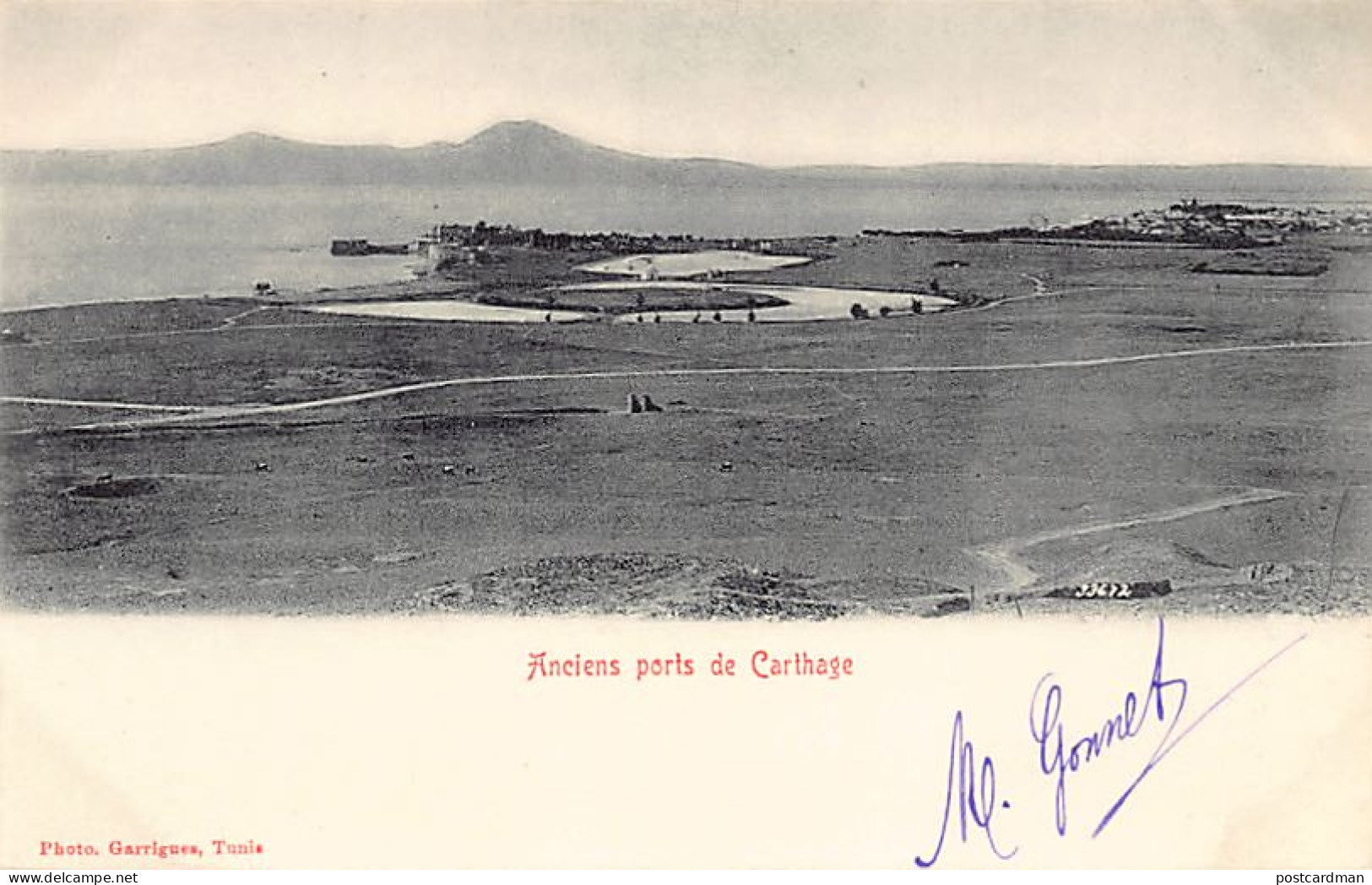 Carte Précurseur - Anciens Ports De Carthage - Ed. Garrigues  - Tunisia