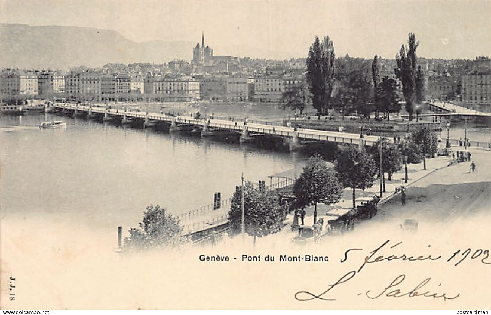 Genève - Pont Du Mont-Blanc - Genève