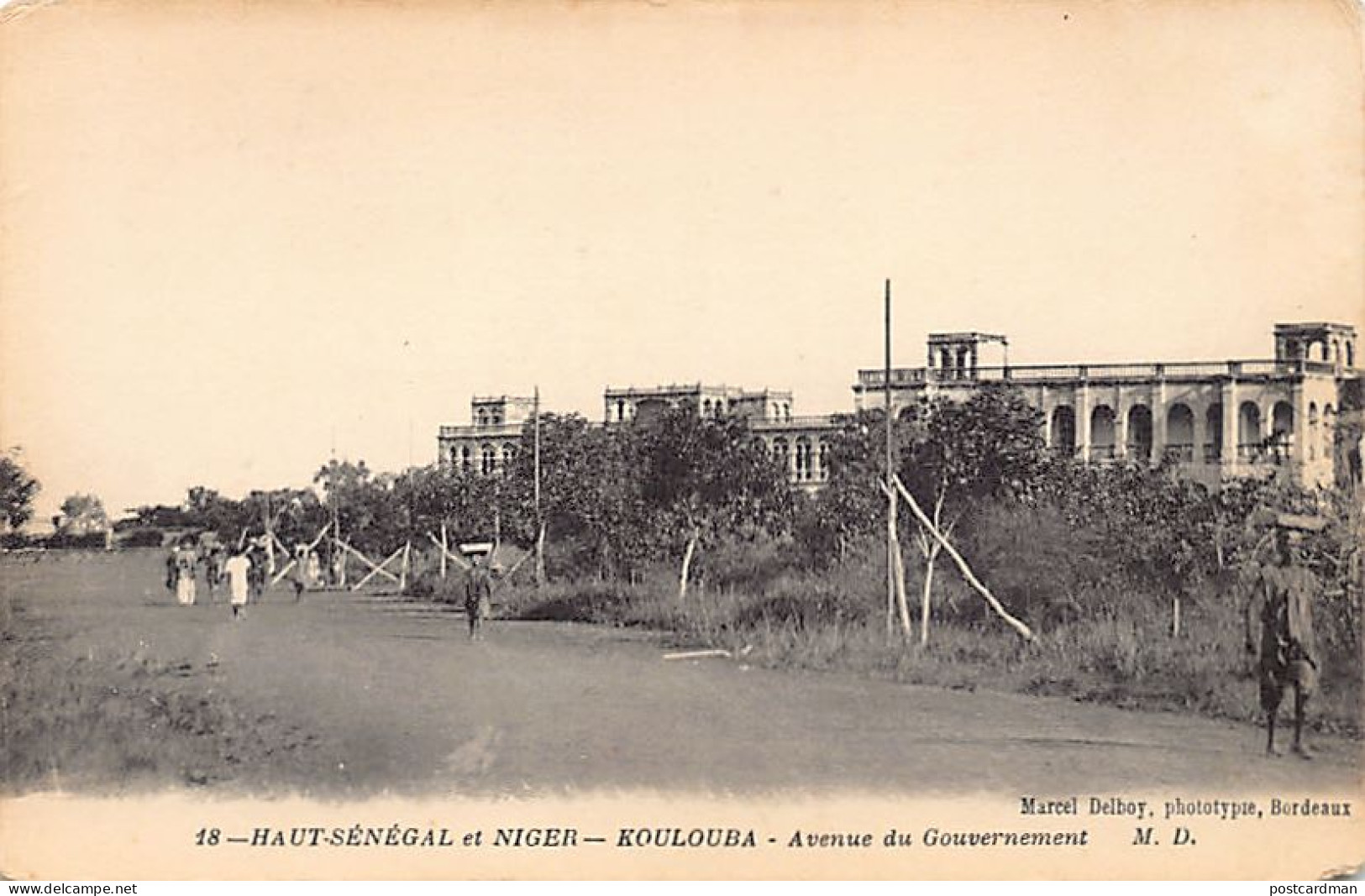 Mali - KOULOUBA - Avenue Du Gouvernement - Ed. Delboy 18 - Mali