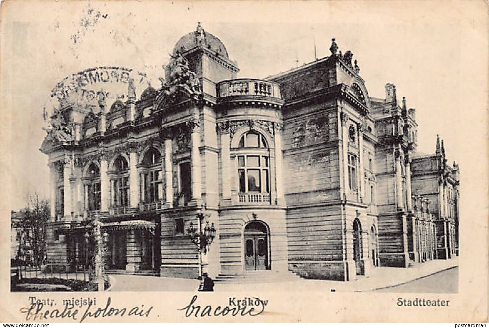 Poland - KRAKOW - Teatr. Miejski - Publ. Salonu Malarzy Polskich W Krakowie 1913 306 - Poland