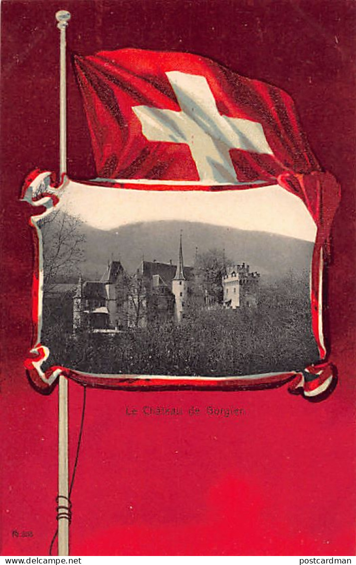 GORGIER (NE) Le Château - Knackstedt & Näther 555 - Ed. Delachaux & Niestlé Série H 35 - Gorgier