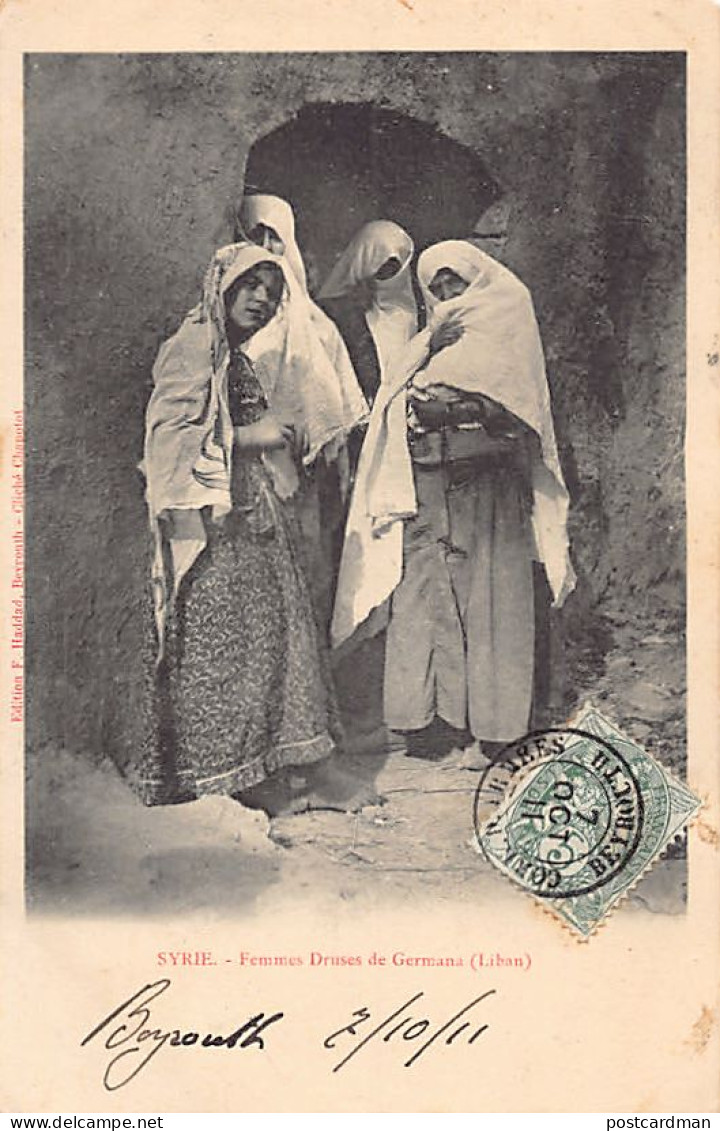 Liban - Femmes Druzes De Germana - Ed. F. Haddad  - Libanon