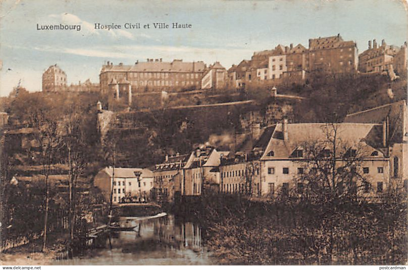 LUXEMBOURG-VILLE - Hospice Civil Et Ville Haute - Ed. Guggenheil  - Luxemburg - Town