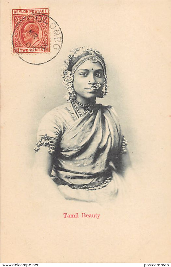 Sri-Lanka - Tamil Beauty - Publ. Unknown  - Sri Lanka (Ceylon)