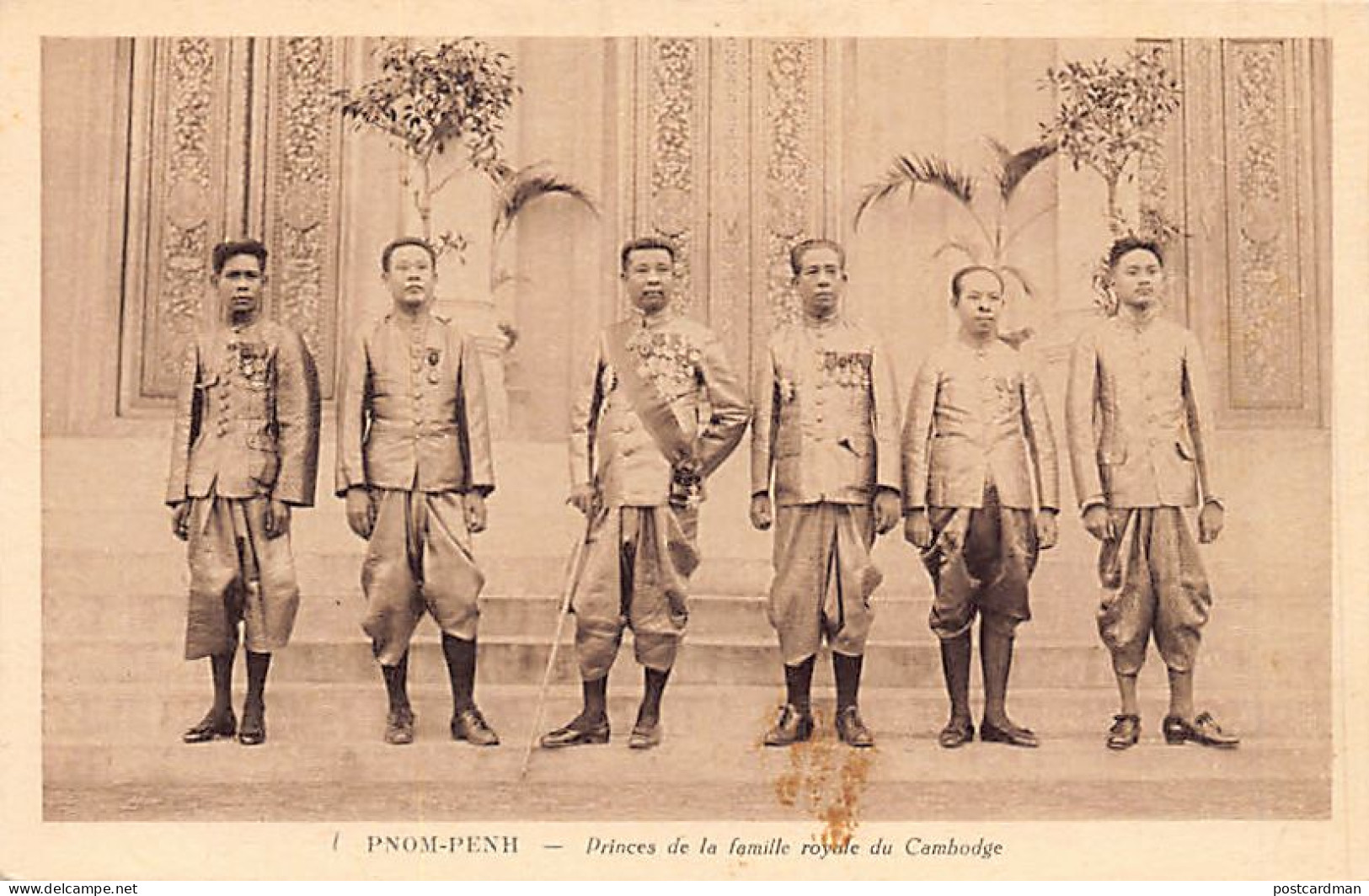 Cambodge - PHNOM PENH - Princes De La Famille Royale - Ed. Nadal 1 - Cambodia