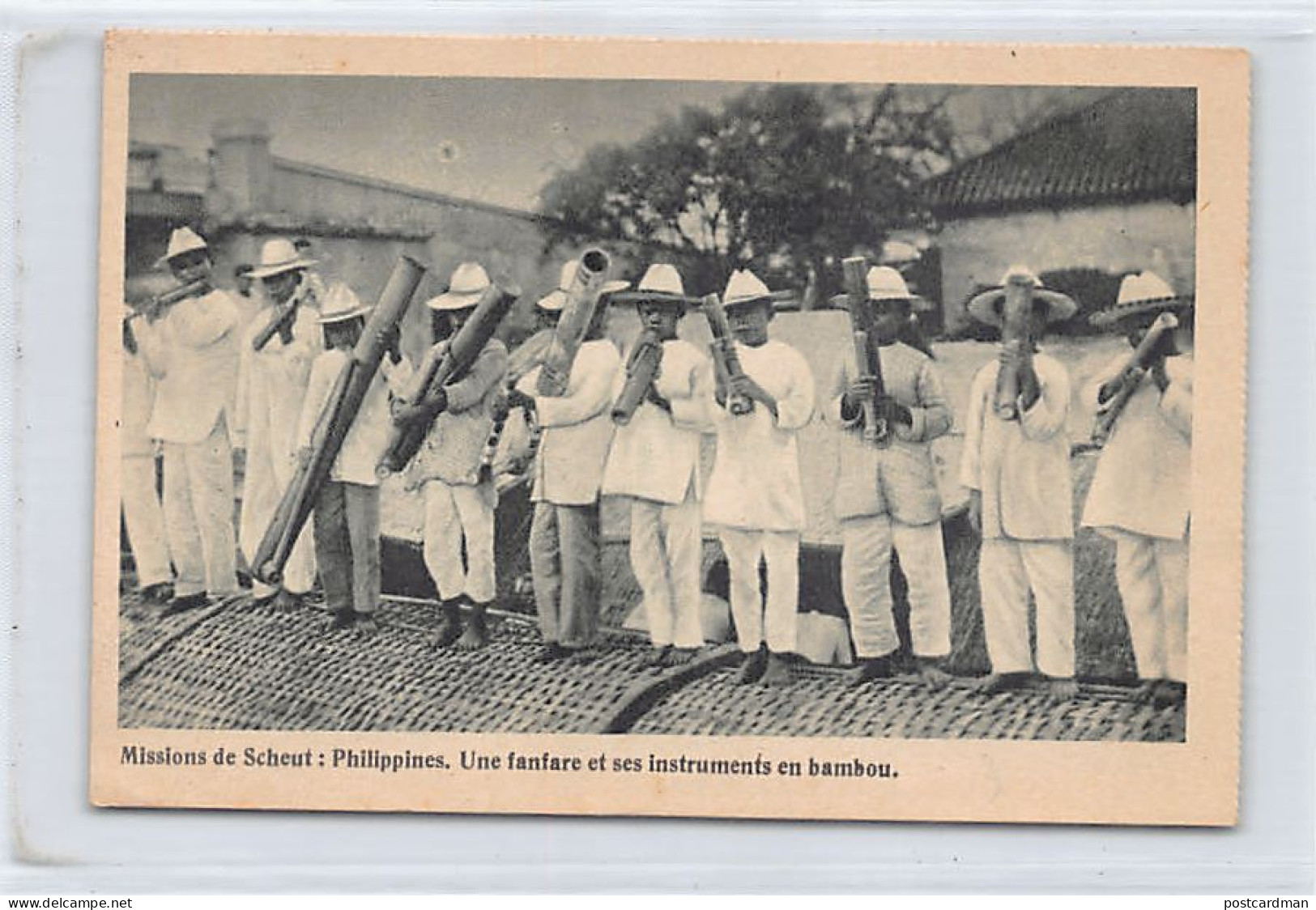 Philippines - A Marching Band And Its Bamboo Instruments - Publ. Missiën Van Scheut - Scheut Missions  - Filippijnen