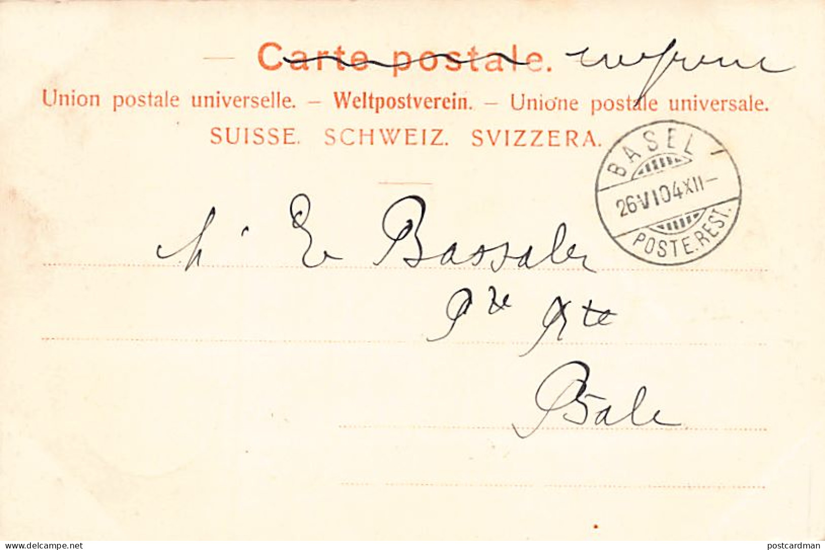 BASEL - Pfalz - Verlag Dr. Trenkler Co. 7835 - Basilea