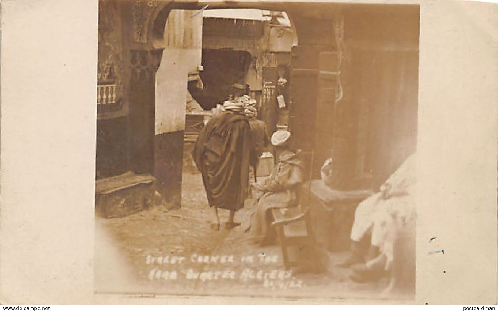  ALGER - CARTE PHOTO - La Casbah En Avril 1922 - Alger