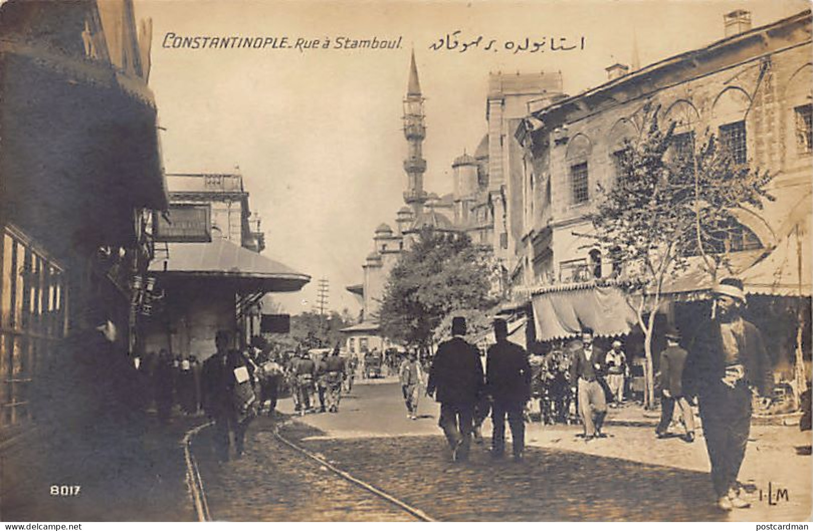 Turkey - CONSTANTINOPLE - Street In Stamboul - REAL PHOTO - Publ. I.L.M. 8017 - Turkey