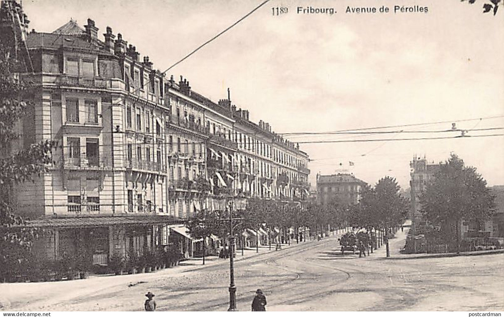 FRIBOURG - Avenue De Pérolles - Ed. Savigny 1189 - Fribourg