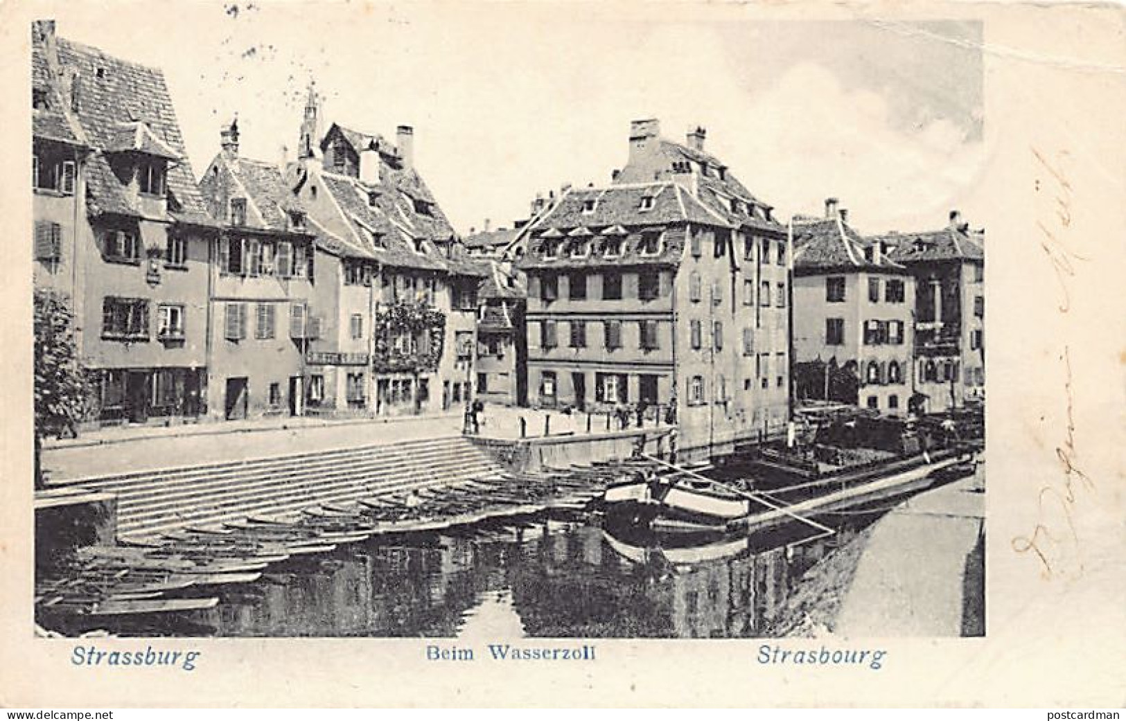 STRASBOURG - Quai De La Bruche - Petite Beim Wasserzoll - Ed. Kunsterverlag Von Felix Luib, Strasbourg - Straatsburg