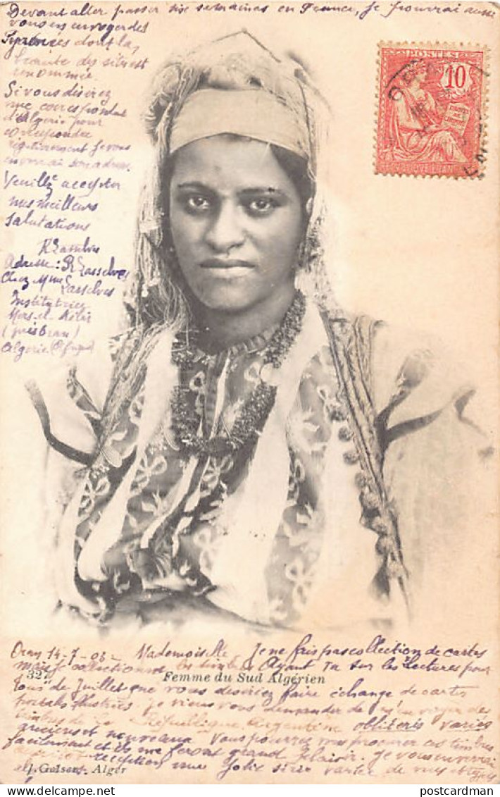 Algérie - Femme Du Sud Algérien - Ed. J. Boussuge 327 - Vrouwen