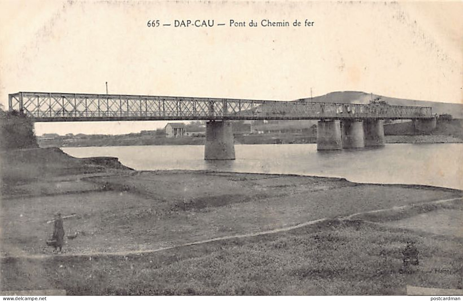 Viet-Nam - DAP CAU - Pont Du Chemin De Fer - Ed. P. Dieulefils 665 - Vietnam