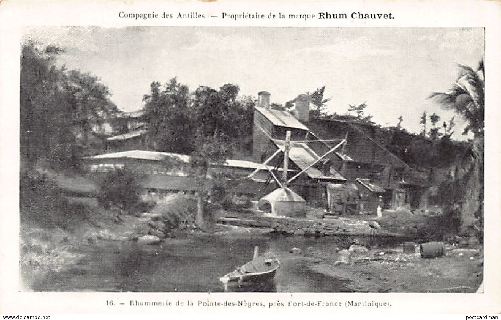 Martinique - Rhumerie De La Pointe-des-Nègres, Près De Fort-de-France - Ed. Rhum Chauvet 16 - Andere & Zonder Classificatie