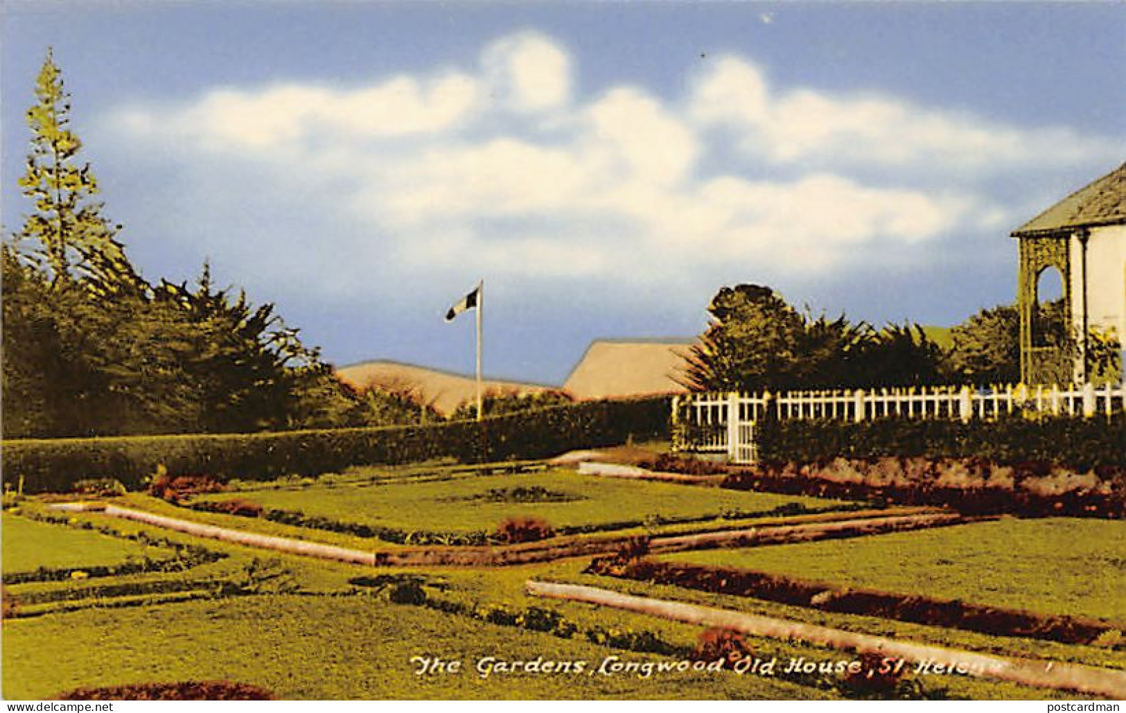 ST. HELENA - The Gardens, Longwood Old House - Publ. Polytechnic  - St. Helena