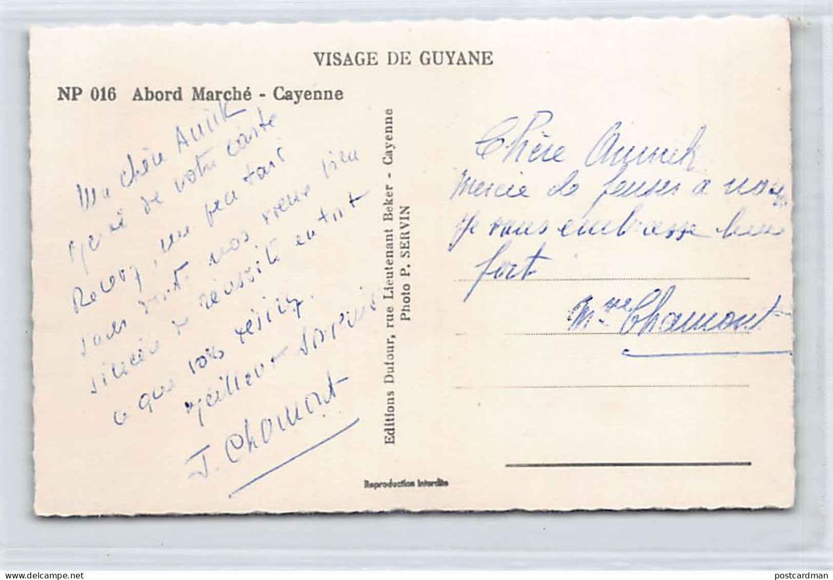 Guyane - CAYENNE - Abord Marché - Ed. Dufour 16 - Cayenne
