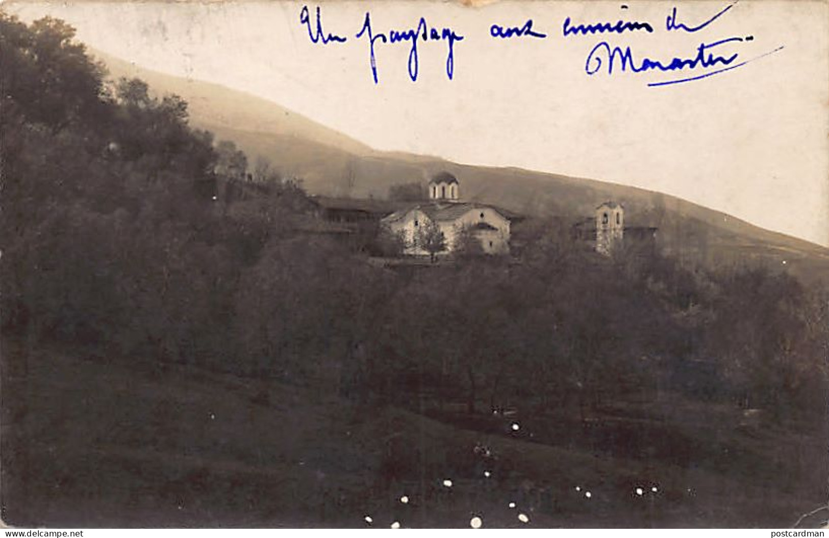 Macedonia - Landscape Near MONASTIR Bitola (World War One) - REAL PHOTO - Noord-Macedonië