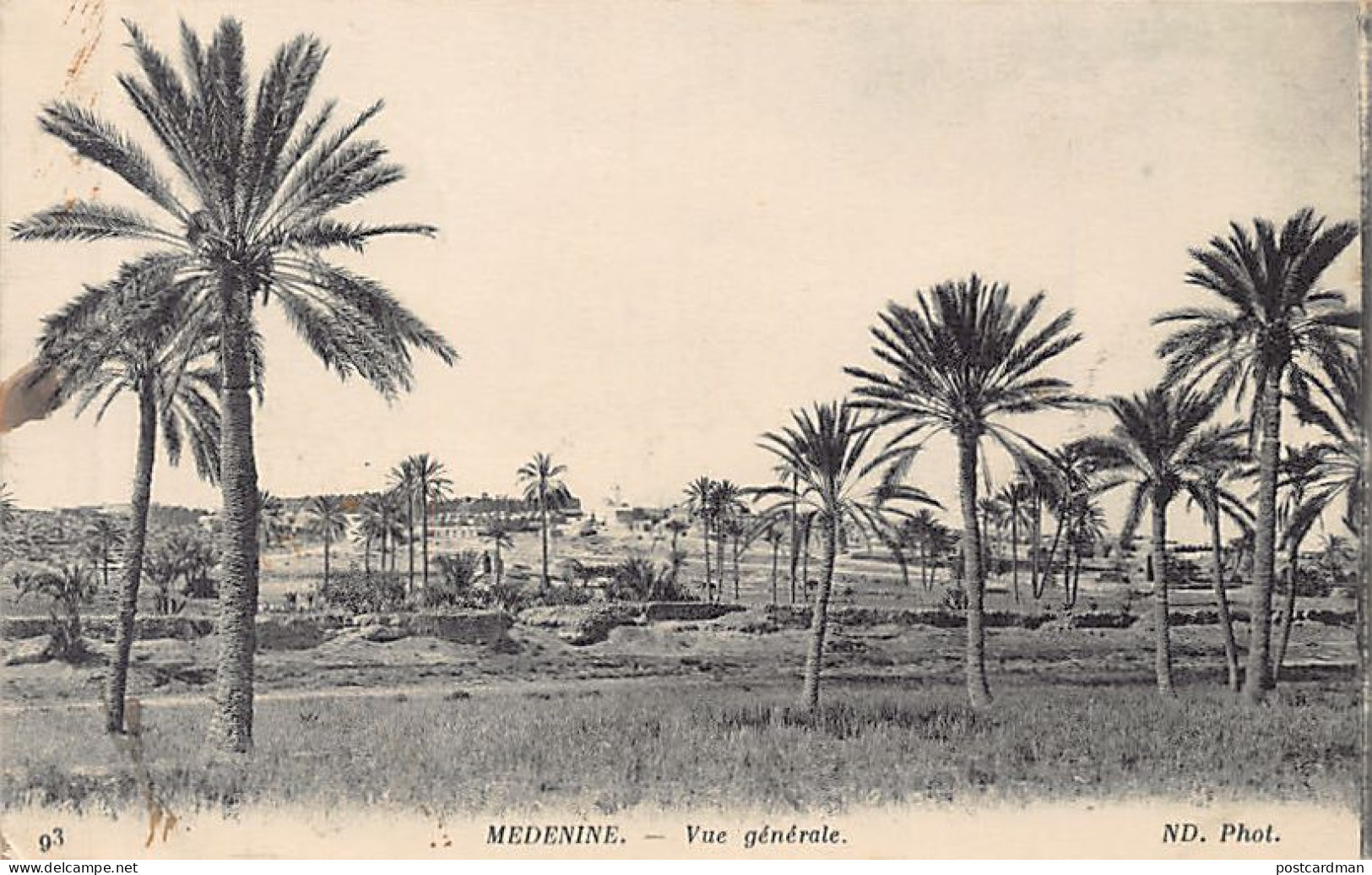 Tunisie - MÉDENINE - Vue Générale - Ed. ND Phot. 93 - Tunesien