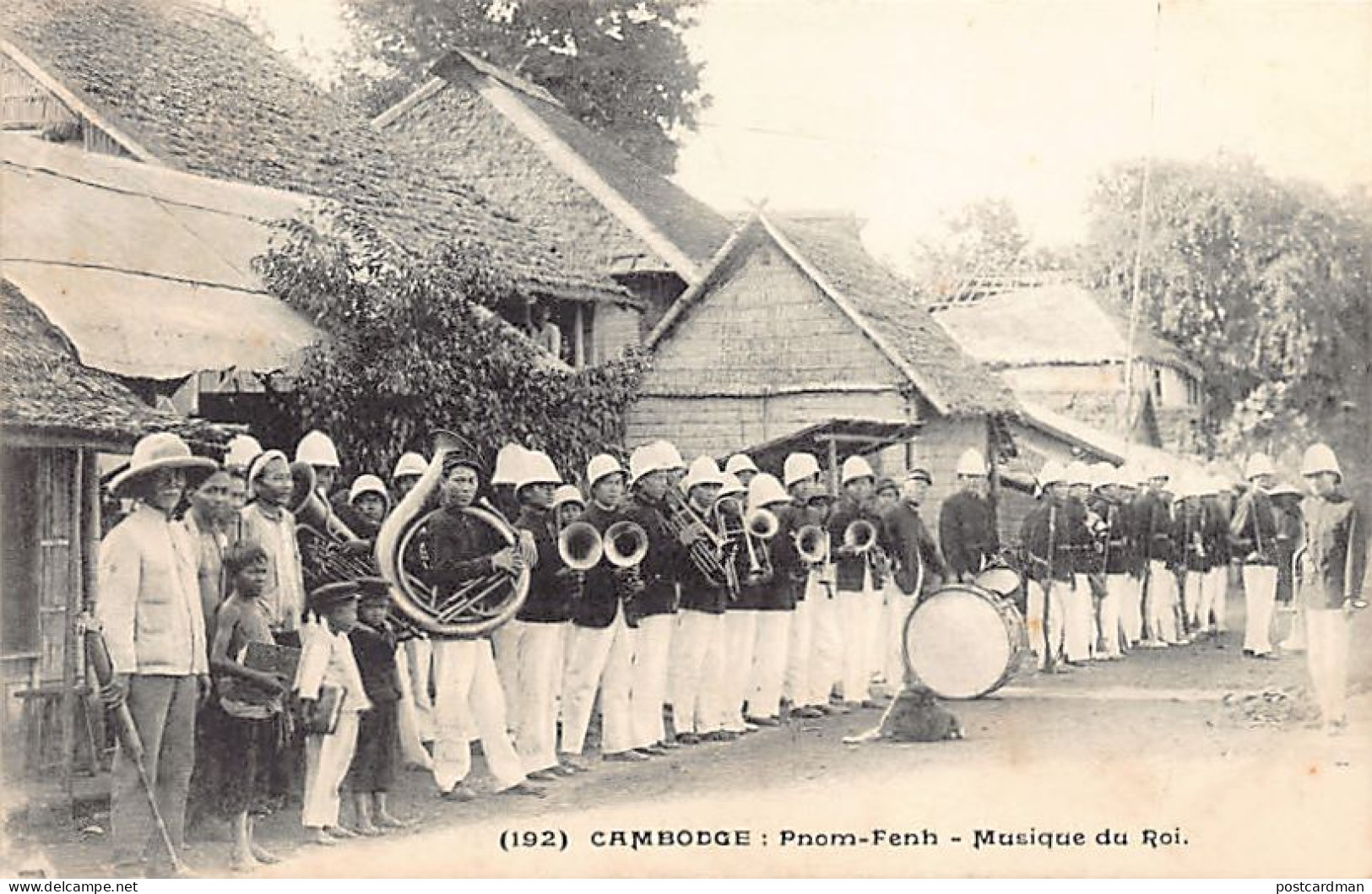 Cambodia - PHNOM PENH - La Musqiue Du Roi - Ed. V. Fiévet 192 - Camboya