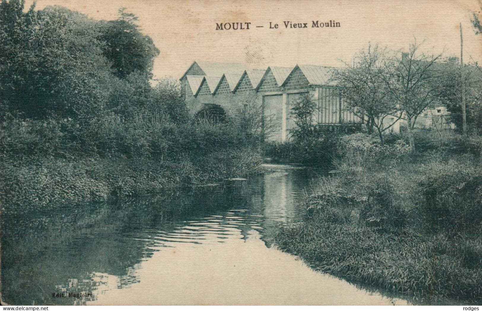 14 , Cpa  MOULT , Vieux Moulin  (15377) - Autres & Non Classés