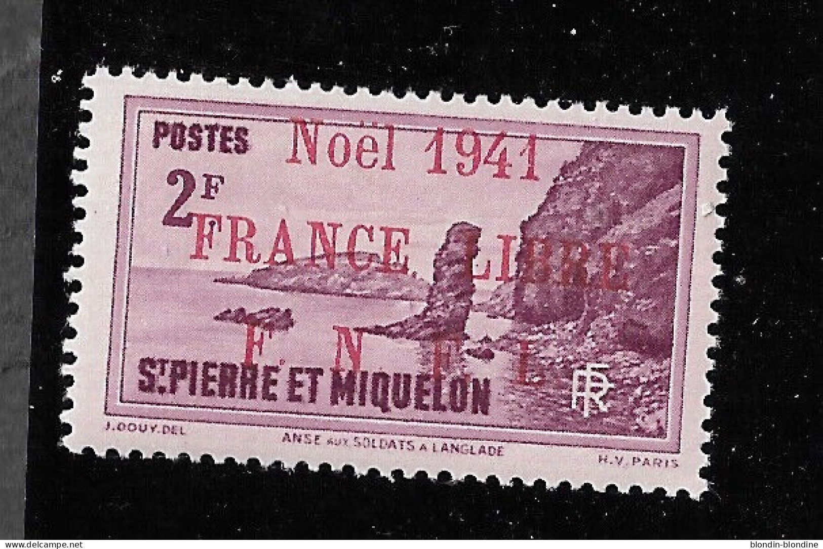 SPM MIQUELON YT 226A MVLH/VF..Rarement Vu Seulement 1500 Ex Imprimé... 100 % Authentique - Unused Stamps