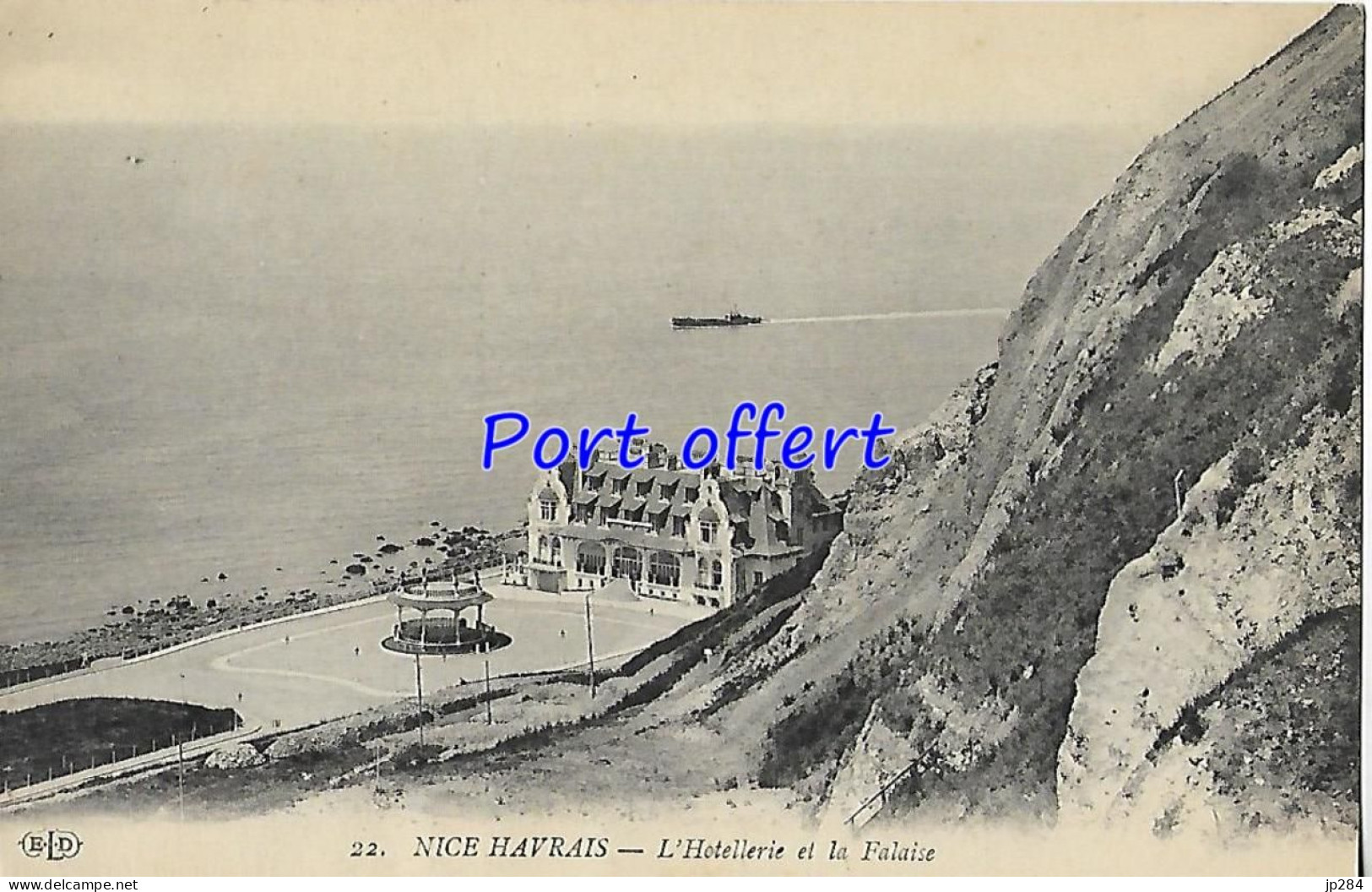 76 - Nice Havrais - L'Hotellerie Et La Falaise - Other & Unclassified