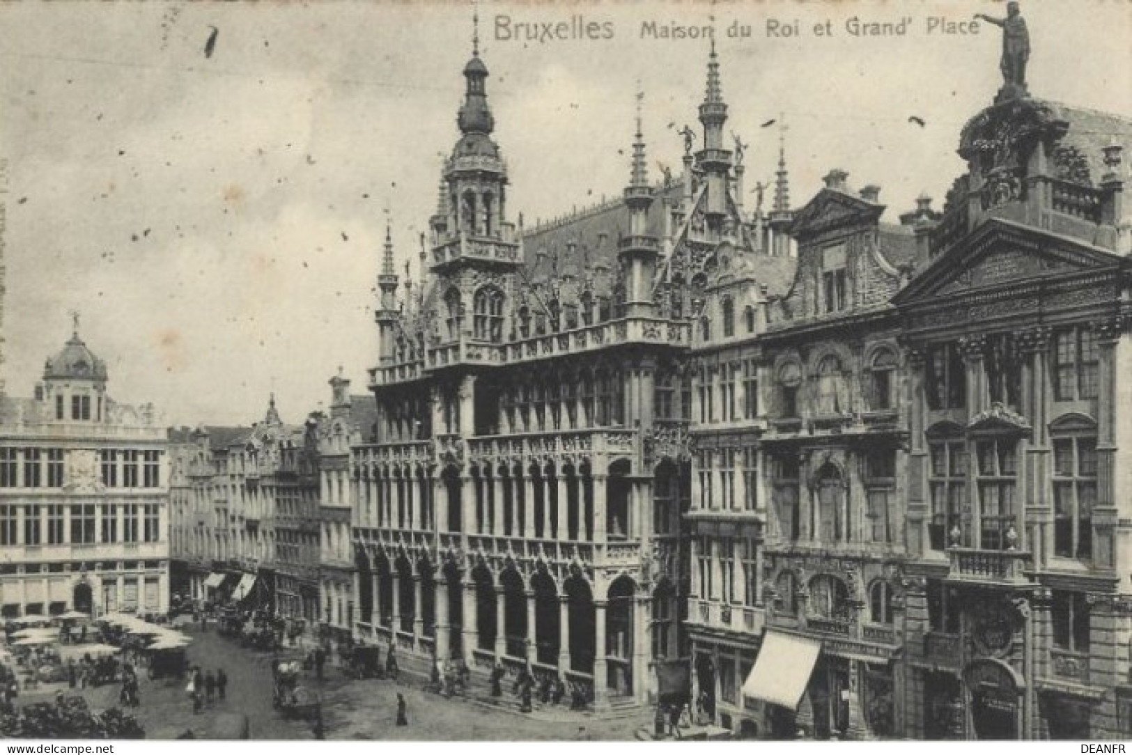 BRUXELLES : Maison Du Roi Et Grand' Place. Très Bon état. - Bauwerke, Gebäude