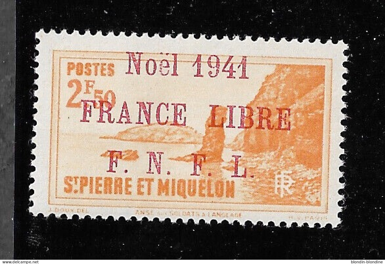 SPM MIQUELON YT 228A MVLH/VF..Rarement Vu Seulement 1500 Ex Imprimé... 100 % Authentique - Unused Stamps