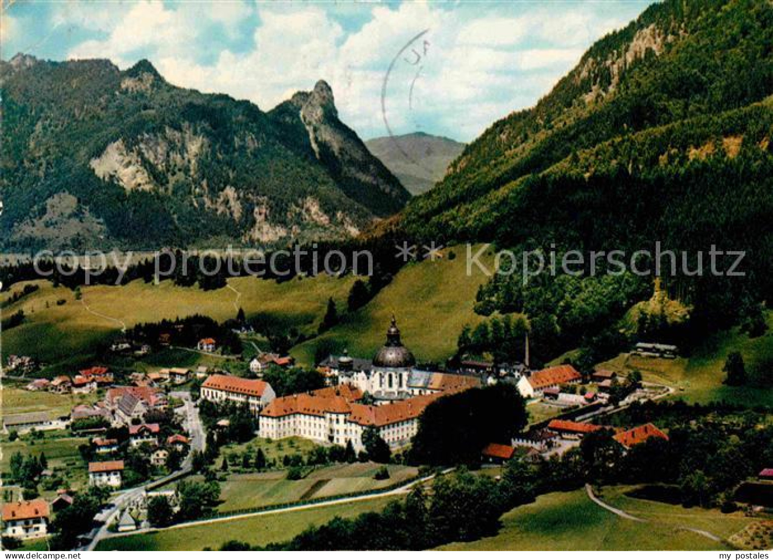 72692826 Grainau Kloster Ettal Alpen Fliegeraufnahme Grainau - Sonstige & Ohne Zuordnung