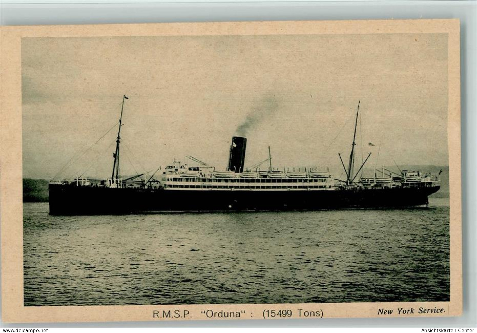 13023709 - Dampfer / Ozeanliner Sonstiges R.M.S.P.Orduna - Piroscafi