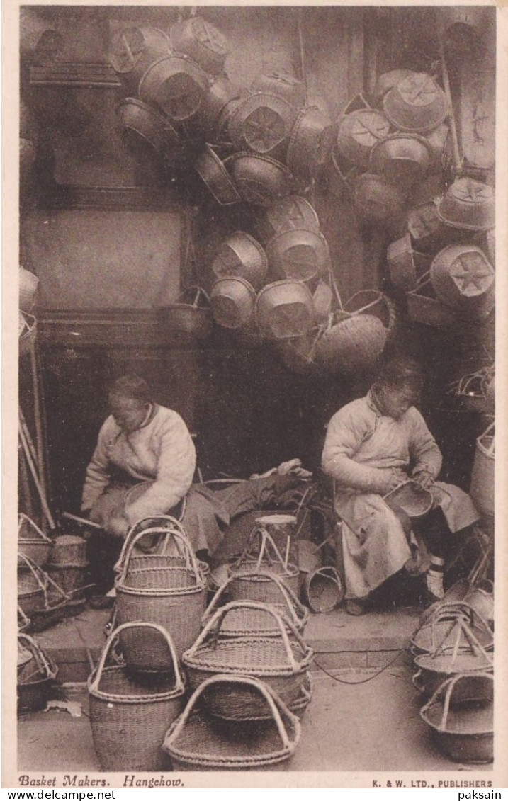 Basket Makers Hangchow Chine China - Chine