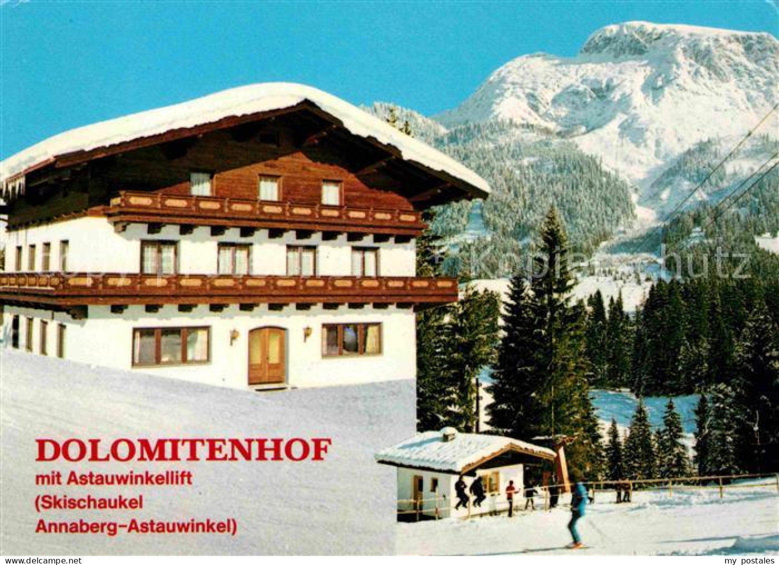 72692348 Annaberg-Lungoetz Gasthof Pension Dolomitenhof Annaberg-Lungoetz Lammer - Otros & Sin Clasificación