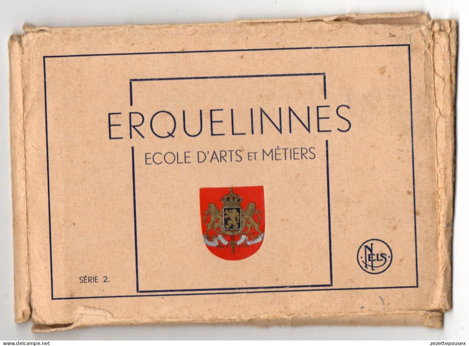 47567-ZE-BELGIQUES-ERQUELINNES-ECOLE D'ARTS ET METIERS-Pochette De 18 CP - Erquelinnes