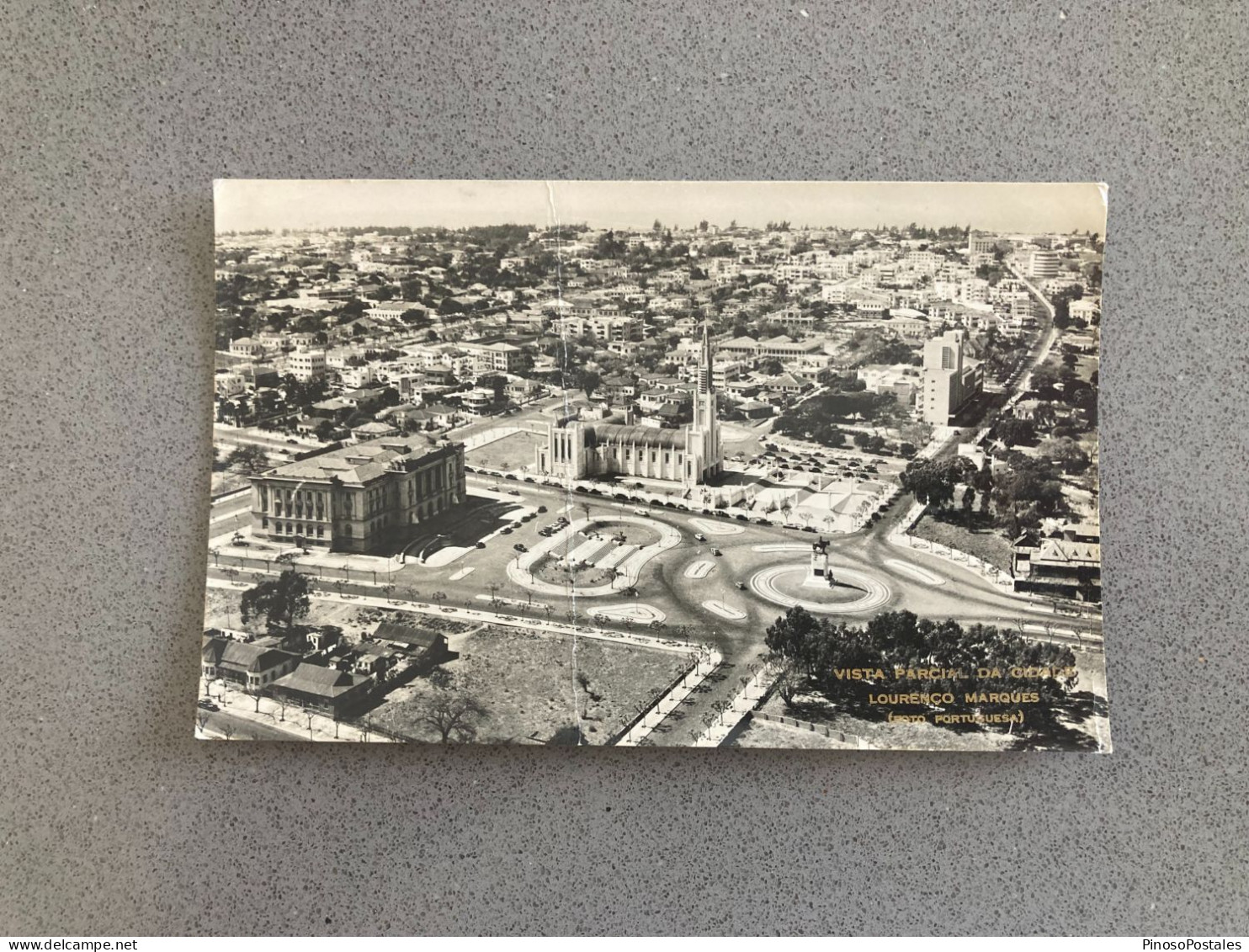 Vista Parcial Da Cidade Lourenco Marques Carte Postale Postcard - Mozambique