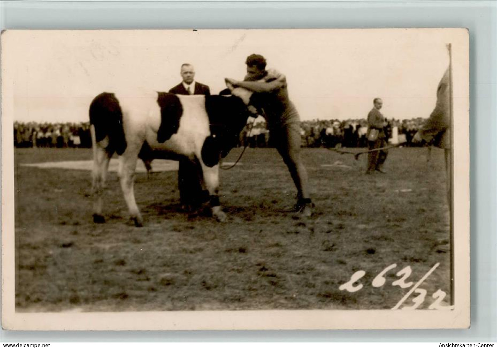 12094909 - Rinder / Kuehe Viehmarkt Foto Ca 1938 AK - Kühe