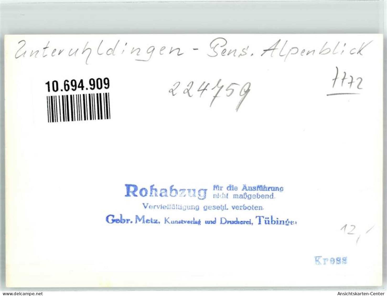 10694909 - Unteruhldingen , Bodensee - Altri & Non Classificati