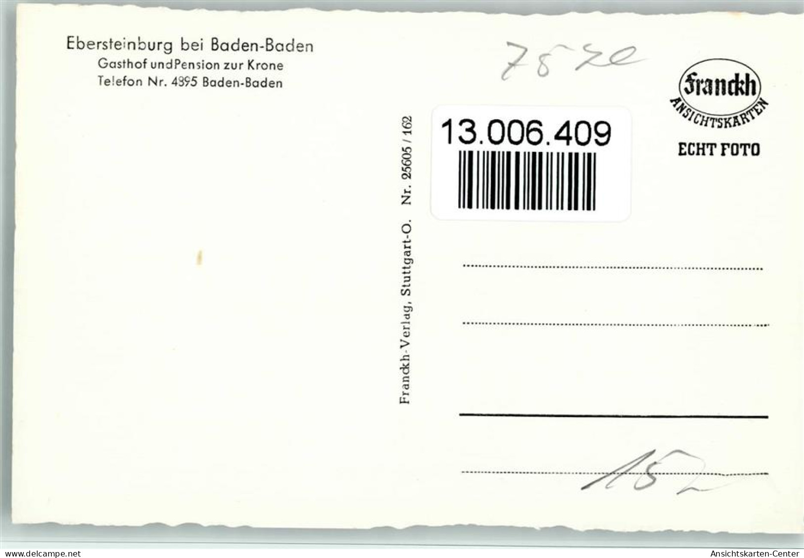 13006409 - Ebersteinburg - Baden-Baden