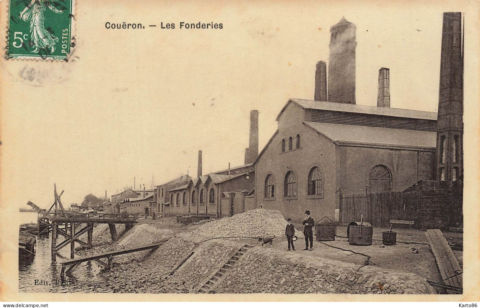 Couéron * Les Fonderies * Usine Industrie - Autres & Non Classés