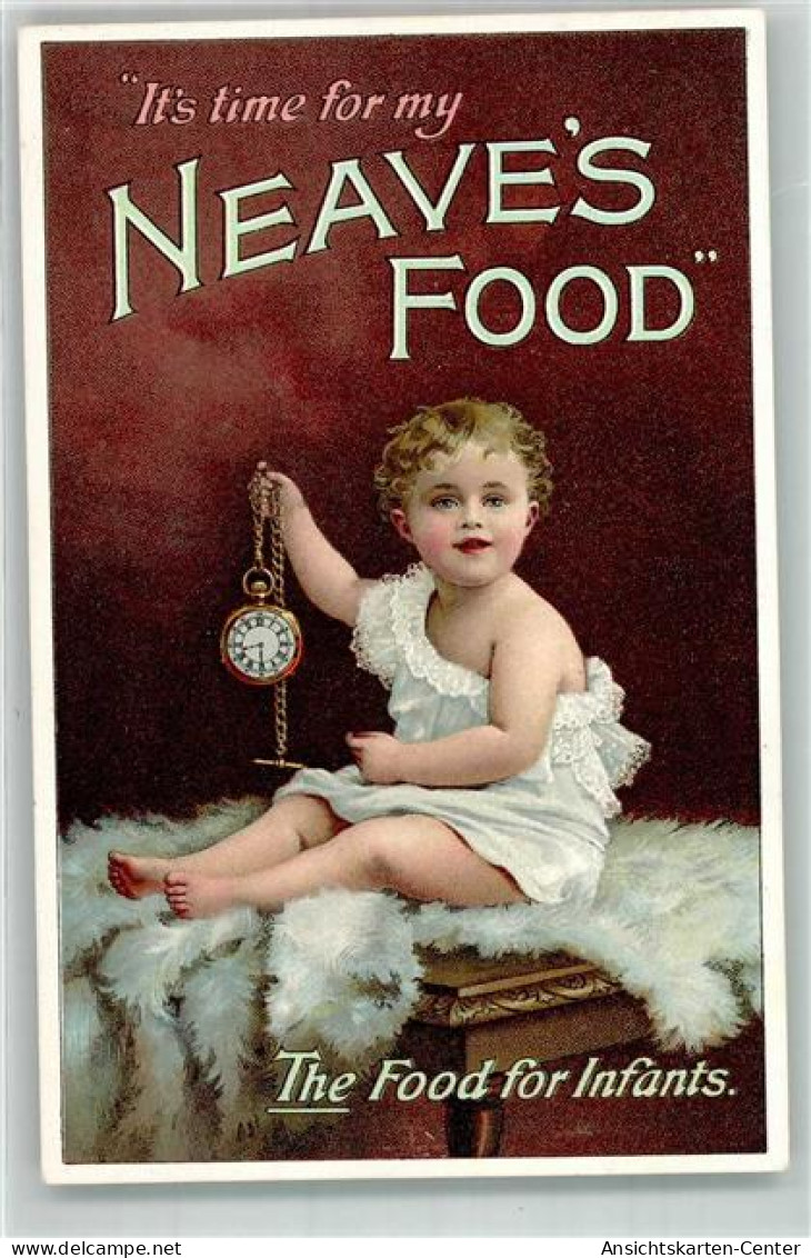 13634409 - Taschenuhr Werbung Kindernahrung Neaves Food - Ohne Zuordnung