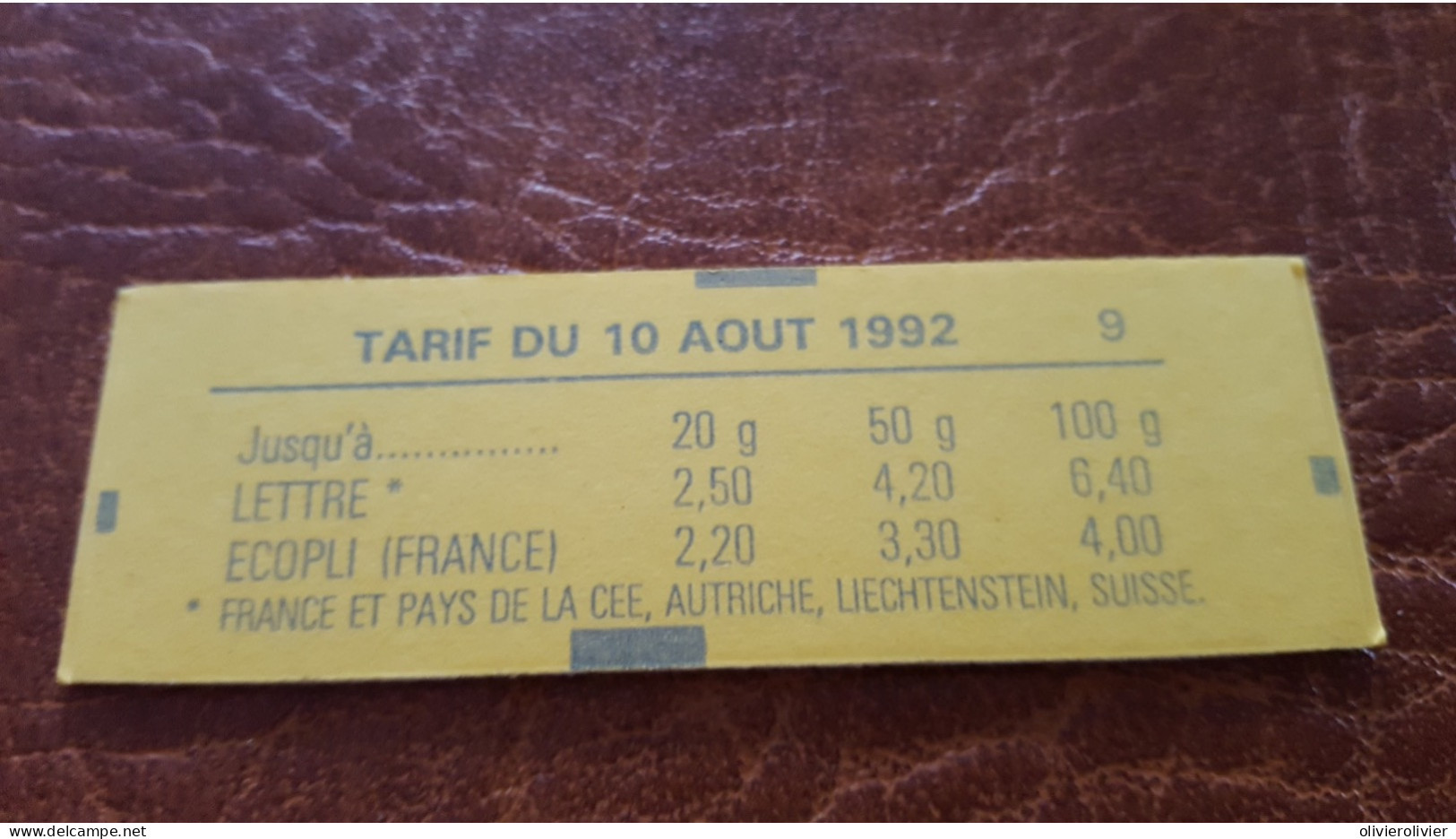 REF A1140 FRANCE  NEUF** CARNET - Modern : 1959-…