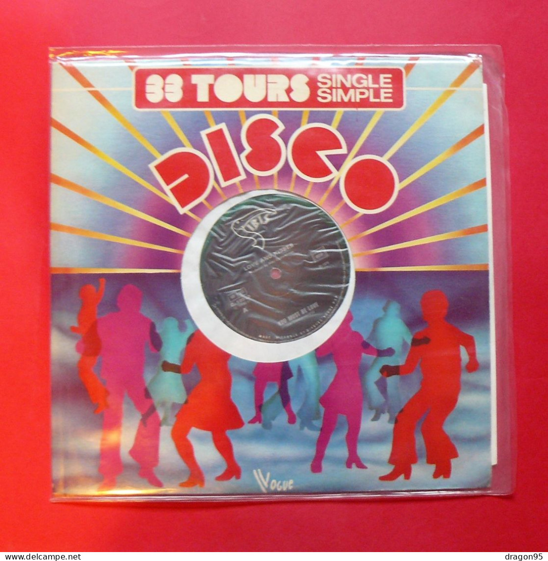 33t Maxi Couleur LOVE AND KISSES : You Must Be Love - Ibis C. 10530 - 1979 - Formati Speciali