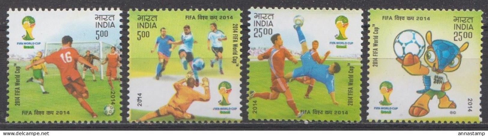 India MNH Set - 2014 – Brésil