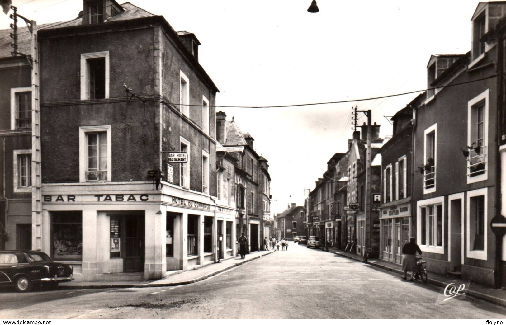 Ouistreham - La Grande Rue - Bar Tabac Hôtel Du Commerce - Ouistreham