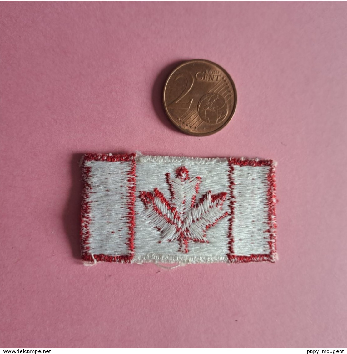 Canada - Drapeau Tissé 5 X 2.5 Cm - Blazoenen (textiel)