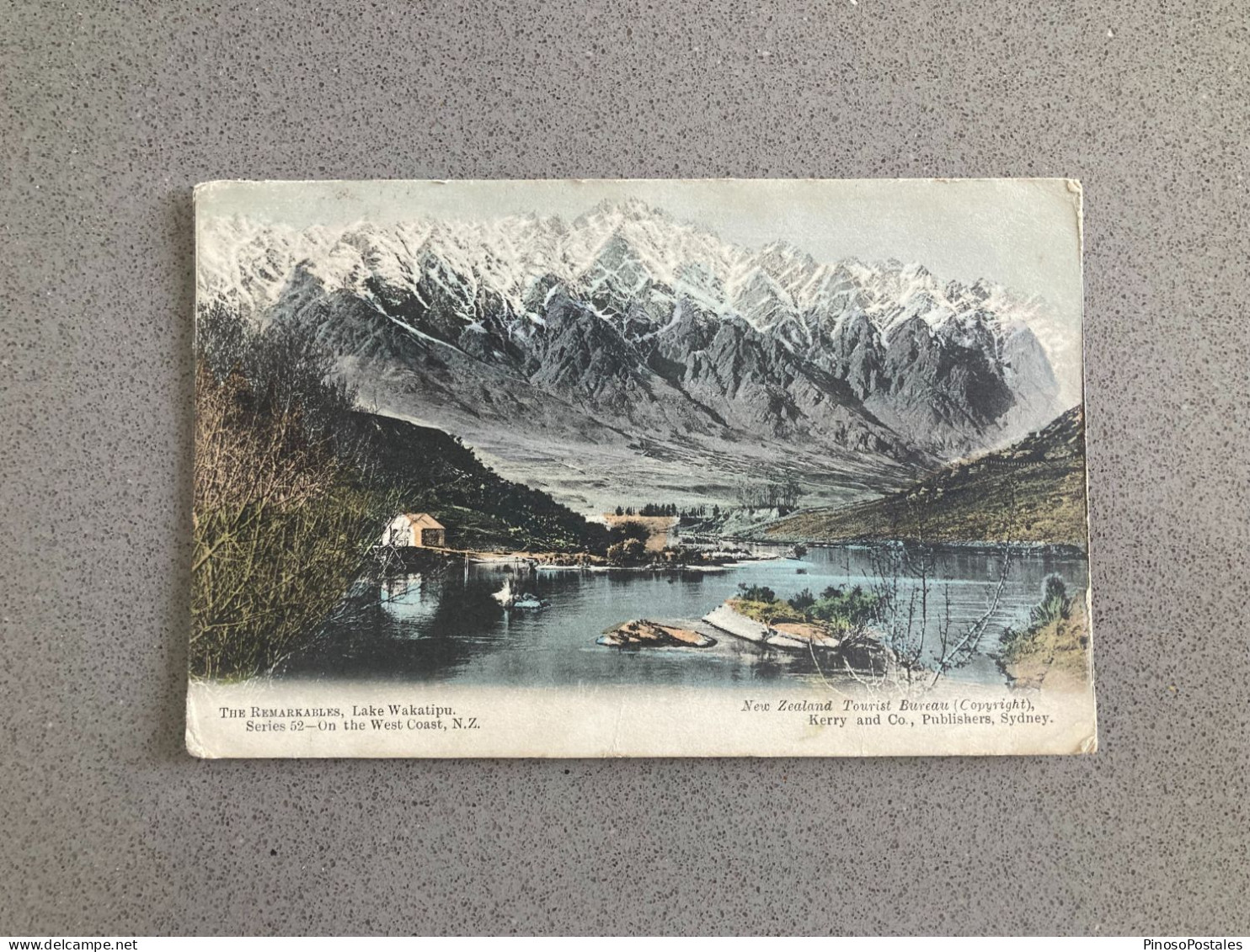 The Remarkables, Lake Wakatipu The West Coast New Zealand Carte Postale Postcard - New Zealand