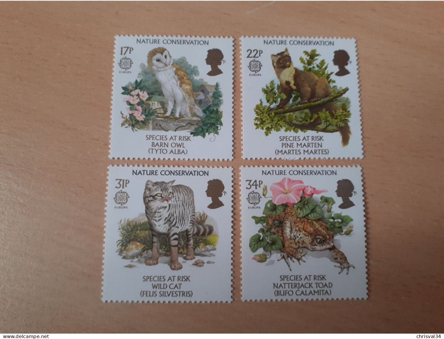 TIMBRES  GRANDE-BRETAGNE    ANNEE   1986   N  1222  A  1225     NEUFS  LUXE** - Ungebraucht