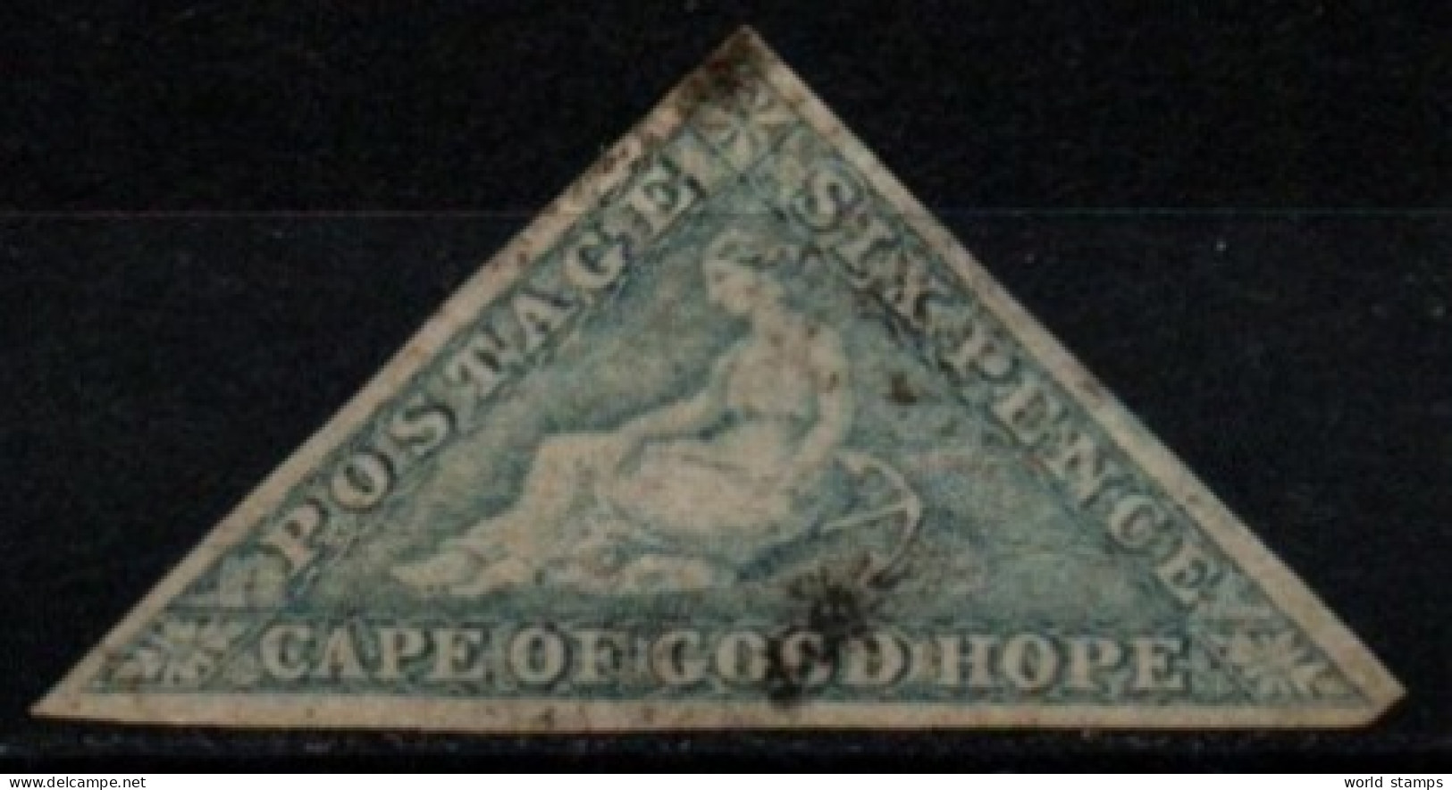 CAP DE BONNE-ESPERANCE 1853 O - Kaap De Goede Hoop (1853-1904)