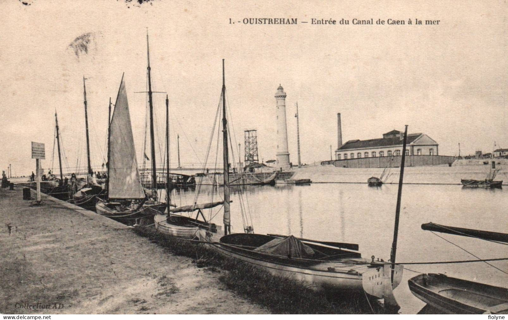 Ouistreham - Entrée Du Canal De Caen à La Mer - Bateaux - Ouistreham
